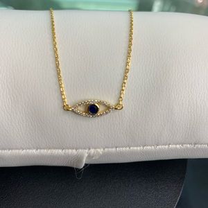 Blue Evil Eye Dainty Bracelet